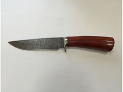 Нож Лиса (дамаск, рукоять падук)