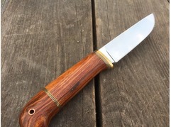 Нож Сурок  (сталь elmax, рукоять дерево кокоболо)