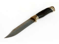 Нож Щука (дамаск, рукоять граб)