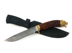 Нож Гепард  (дамаск, рукоять венге)