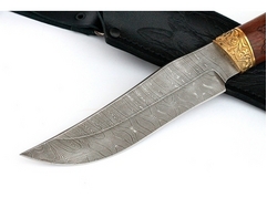 Нож Бухарский (дамаск, рукоять Венге)