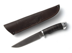 Нож Витязь (сталь Х12МФ, рукоять кожа)