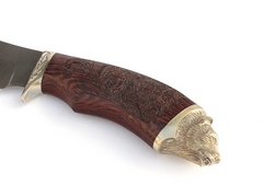 Нож Бухарский (дамаск, рукоять Венге)