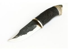 Нож Егерь (сталь Х12МФ ручная ковка, рукоять граб)