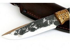Нож Сурок (сталь Х12МФручная ковка, рукоять граб)